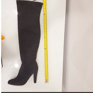 Black thigh highs